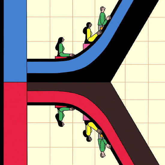 配资在线开户 何时开始一切变得“K 型分化”？